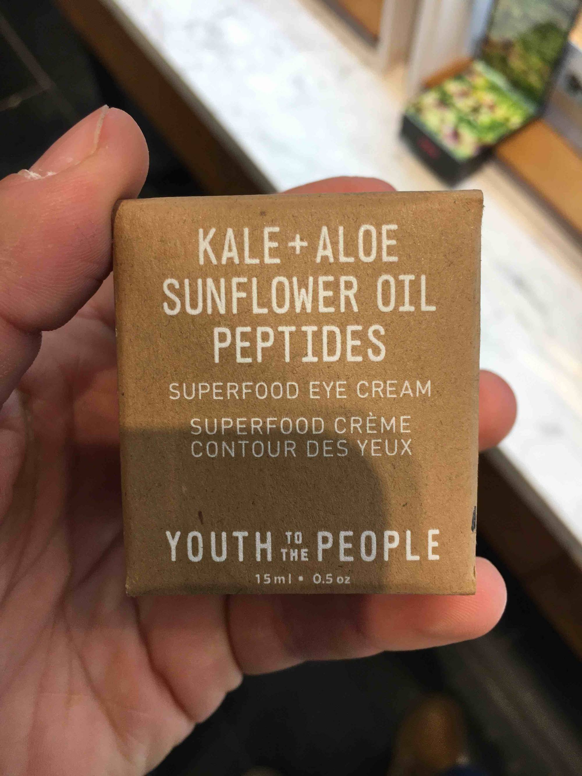 YOUTH TO THE PEOPLE - Superfood crème contour des yeux