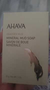 AHAVA - Savon de boue minérale