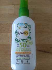 LOVEA - Spray hydratant haute protection SPF50 parfum monoï