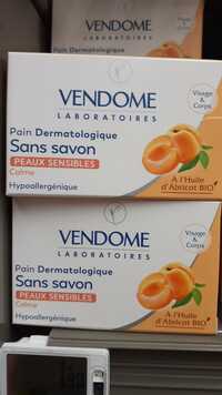 VENDOME - Pain dermatologique sans savon à l'huile d'abricot bio