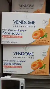 VENDOME - Pain dermatologique sans savon à l'huile d'abricot bio