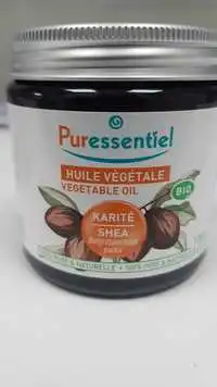 PURESSENTIEL - Huile végétale Karité shea