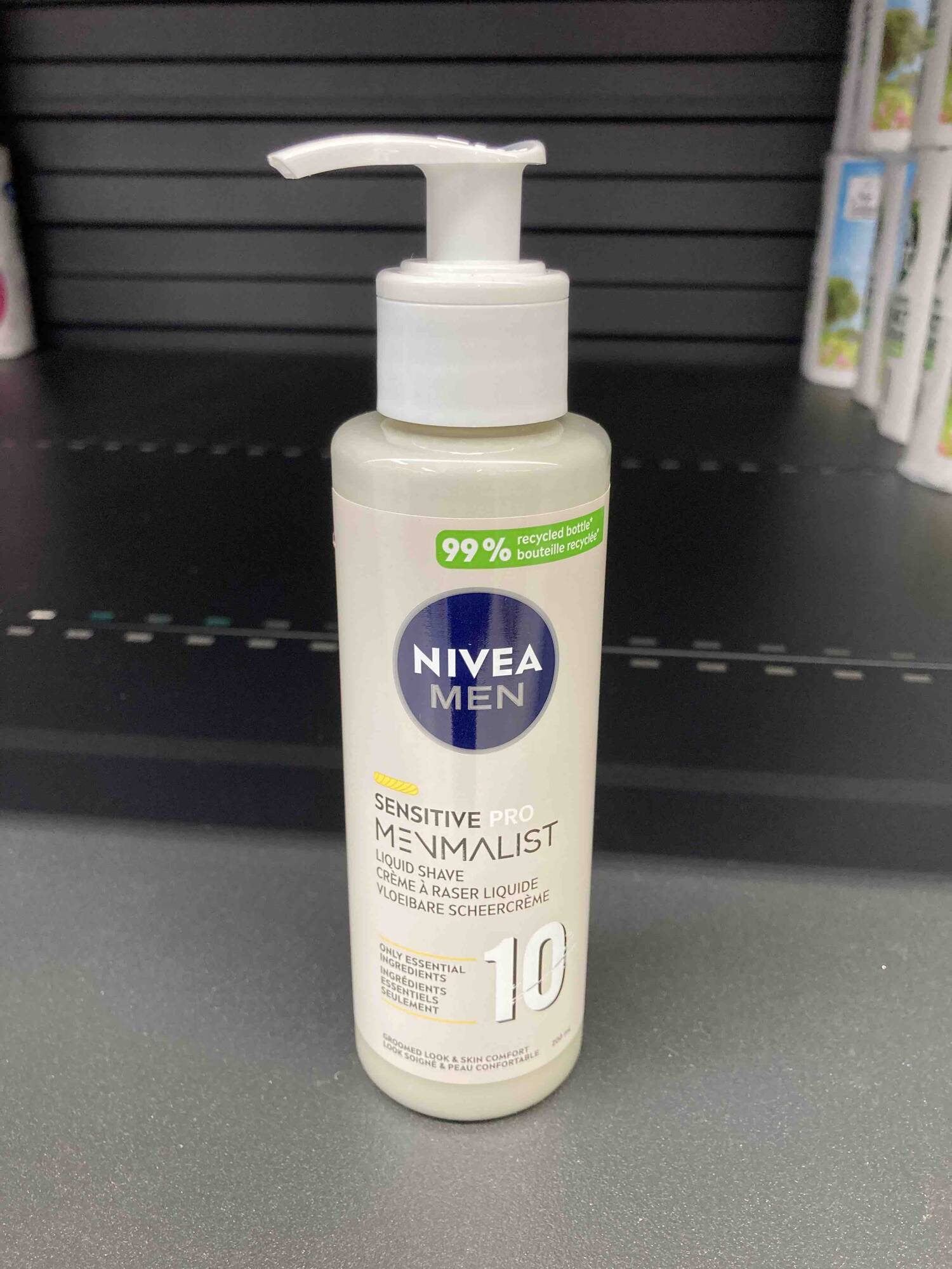 NIVEA - Men Sensitive pro menmalist - Crème à raser liquide