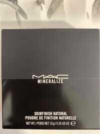 MAC - Mineralize - Poudre de finition naturelle
