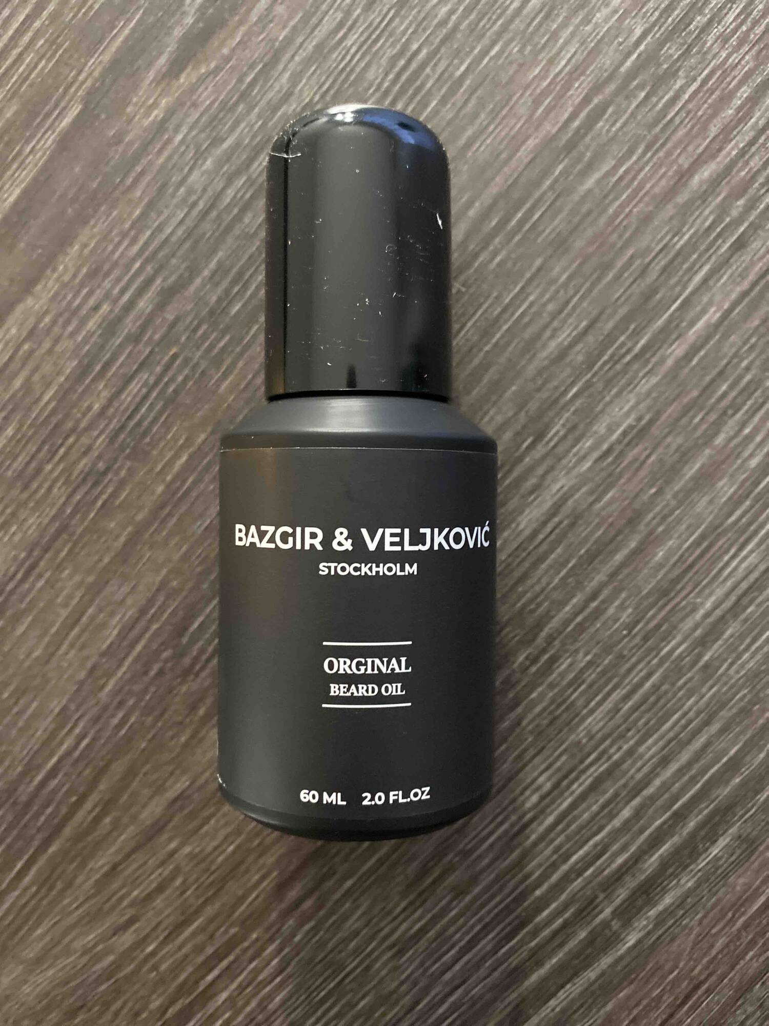 BAZGIR & VELJKOVIC - Original beard oil