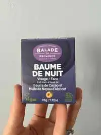 BALADE EN PROVENCE - Baume de nuit solide