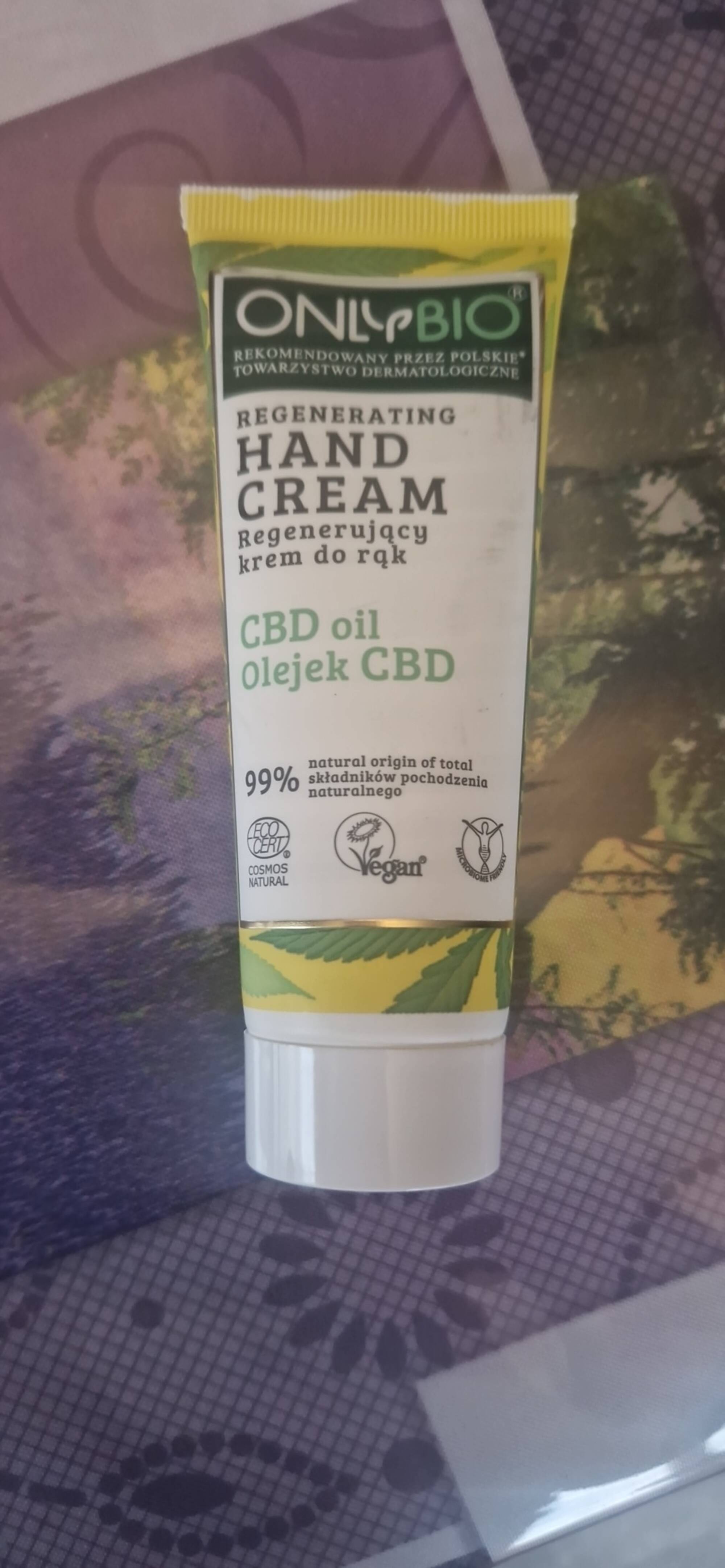 ONLYBIO - Regenerating - Hand cream