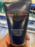 KING C GILLETTE - Transparent shave gel