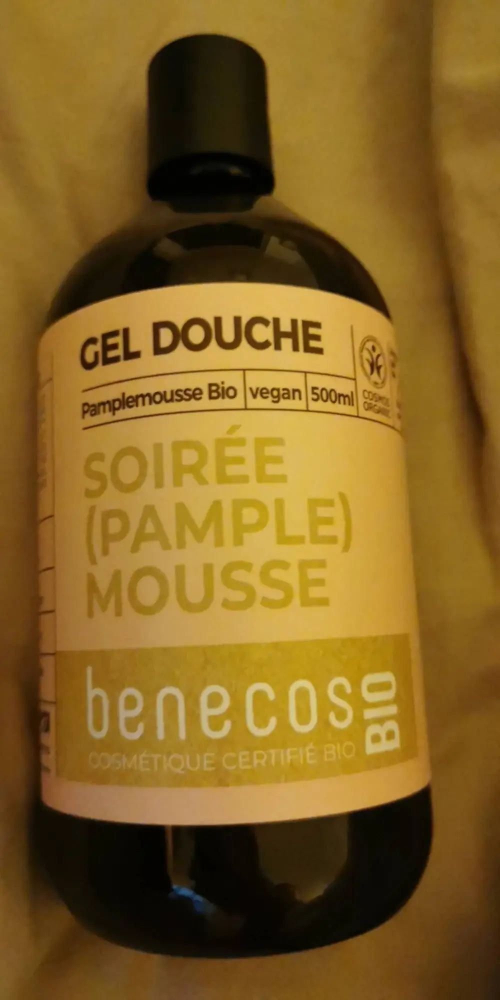 BENECOS - Gel douche soirée pample mousse bio