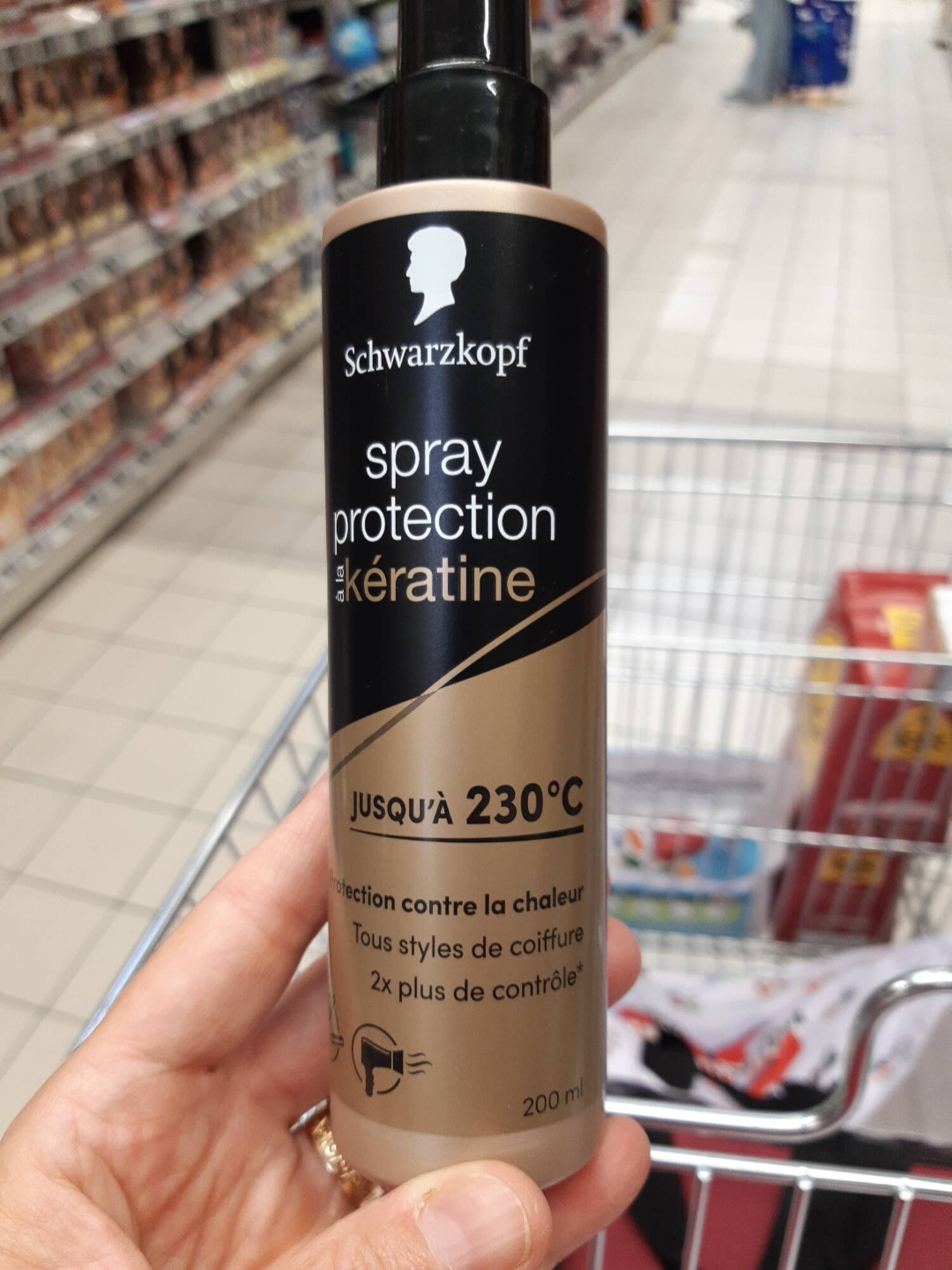 SCHWARZKOPF - Spray protection à la kératine 