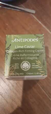 ANTIPODES - Lime caviar - Crème raffermissante riche en collagène
