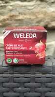 WELEDA - Crème de nuit raffermissante grenade et peptides de maca