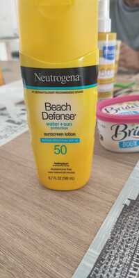 NEUTROGENA - Beach defense - Sunscreen lotion SPF 50