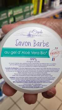 SAVONNERIE LA CIGALE - Savon barbe au gel d'aloe vera bio