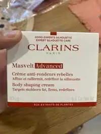 CLARINS - Masvelt advanced - Crème anti-rondeurs rebelles