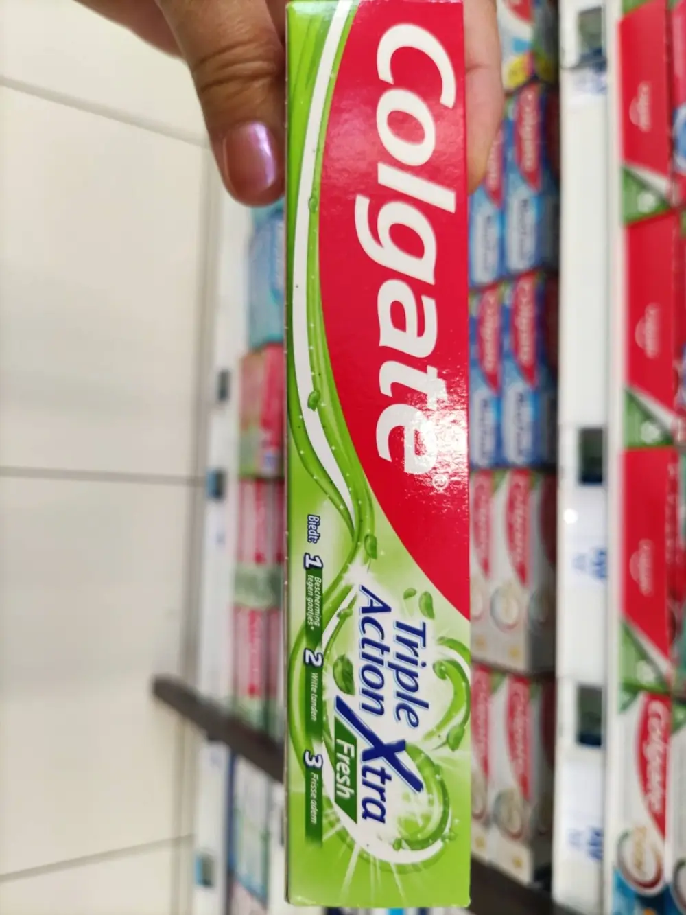 COLGATE - Triple action Xtra - Fresh dentifrice