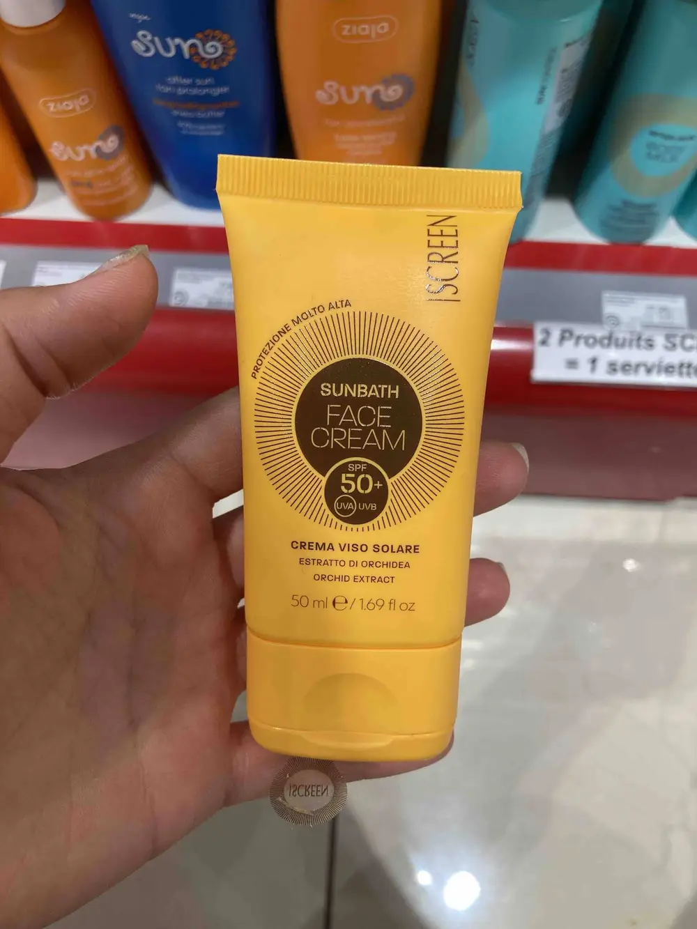 SCREEN - Face cream - crema viso solare