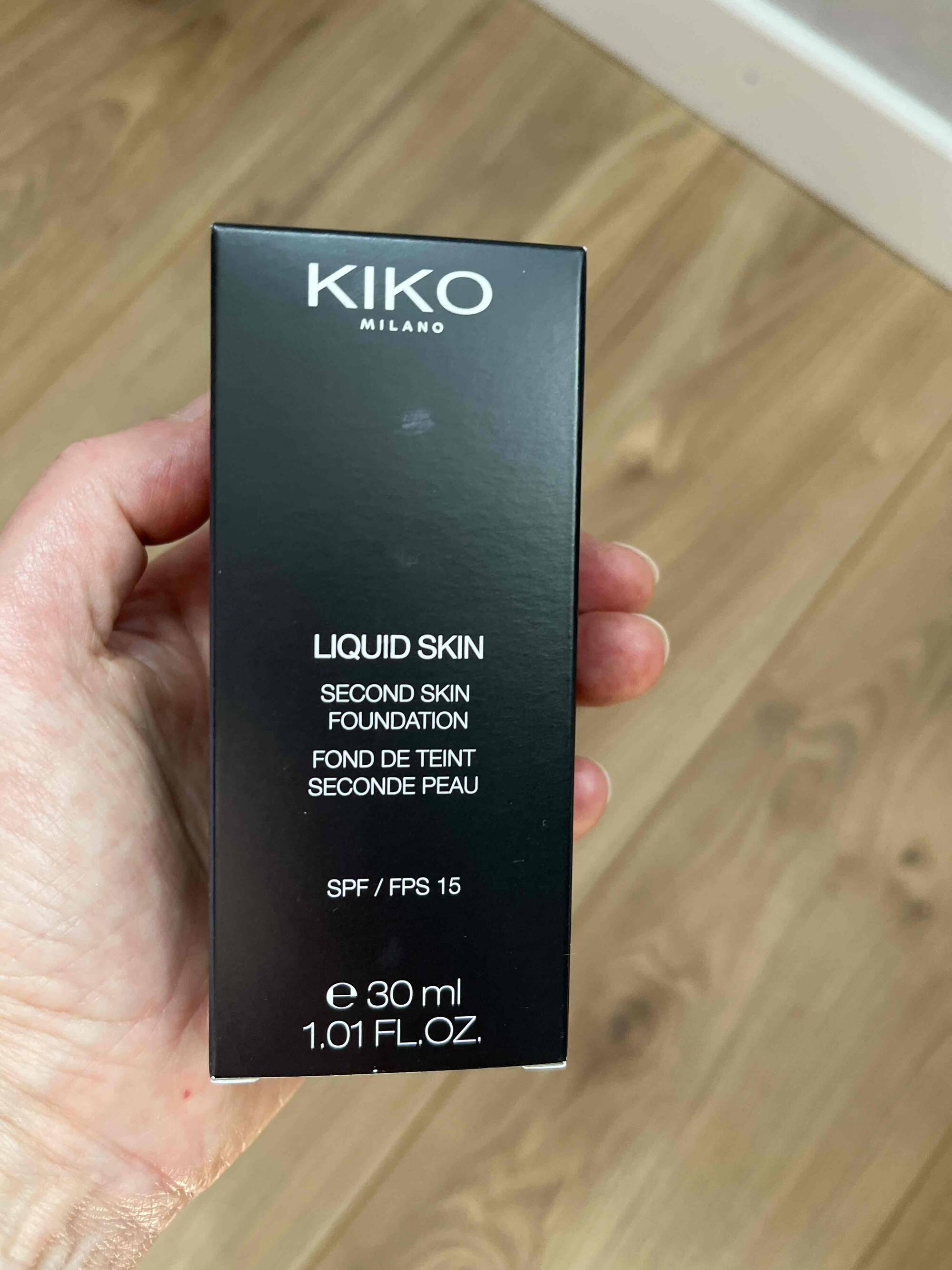 KIKO - Liquid skin Fond de teint seconde peau
