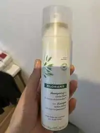 KLORANE - Shampooing sec extra-doux à l'avoine et ceramide