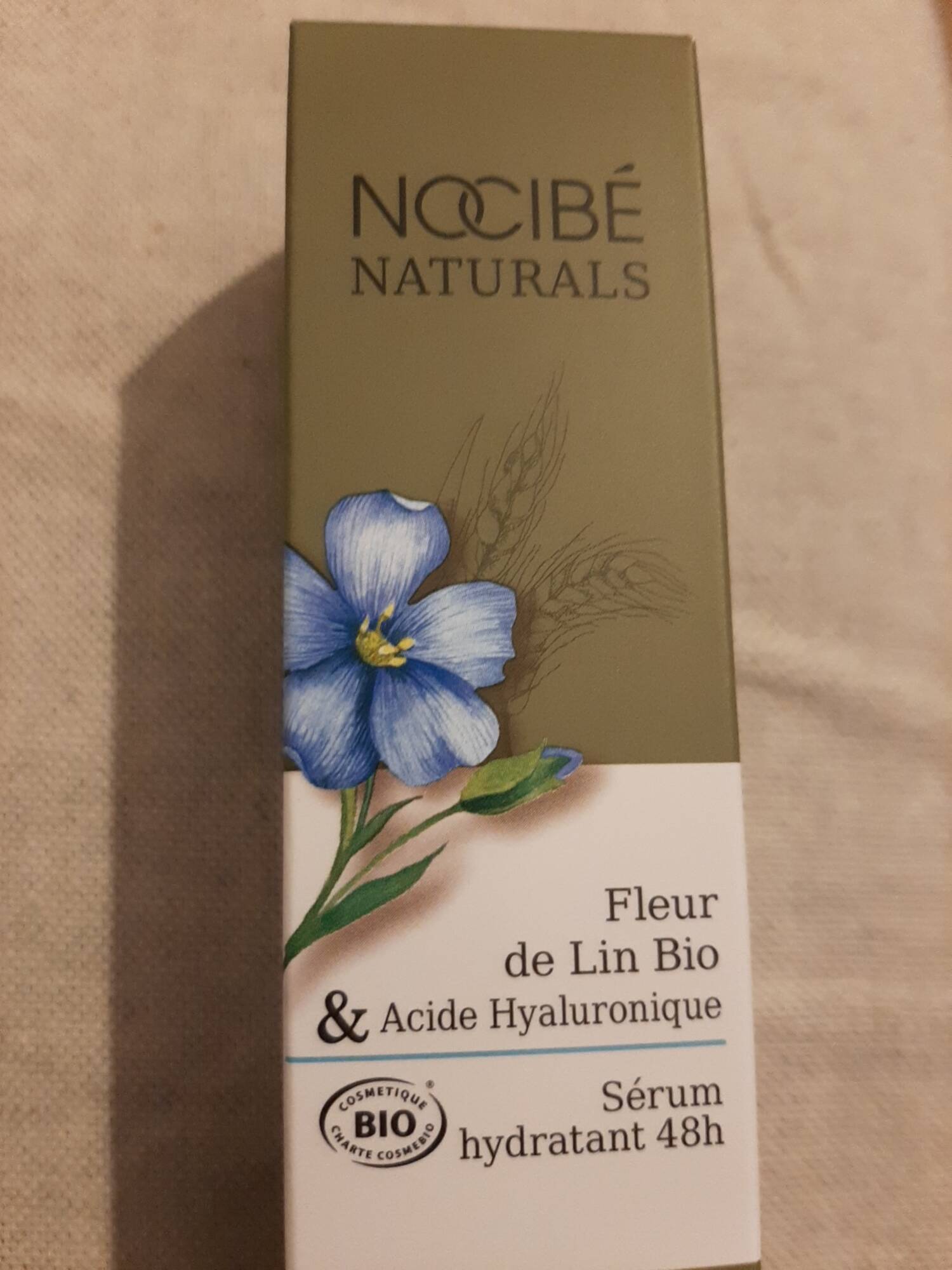 NOCIBÉ - Fleur de lin bio - Sérum hydratant 48h