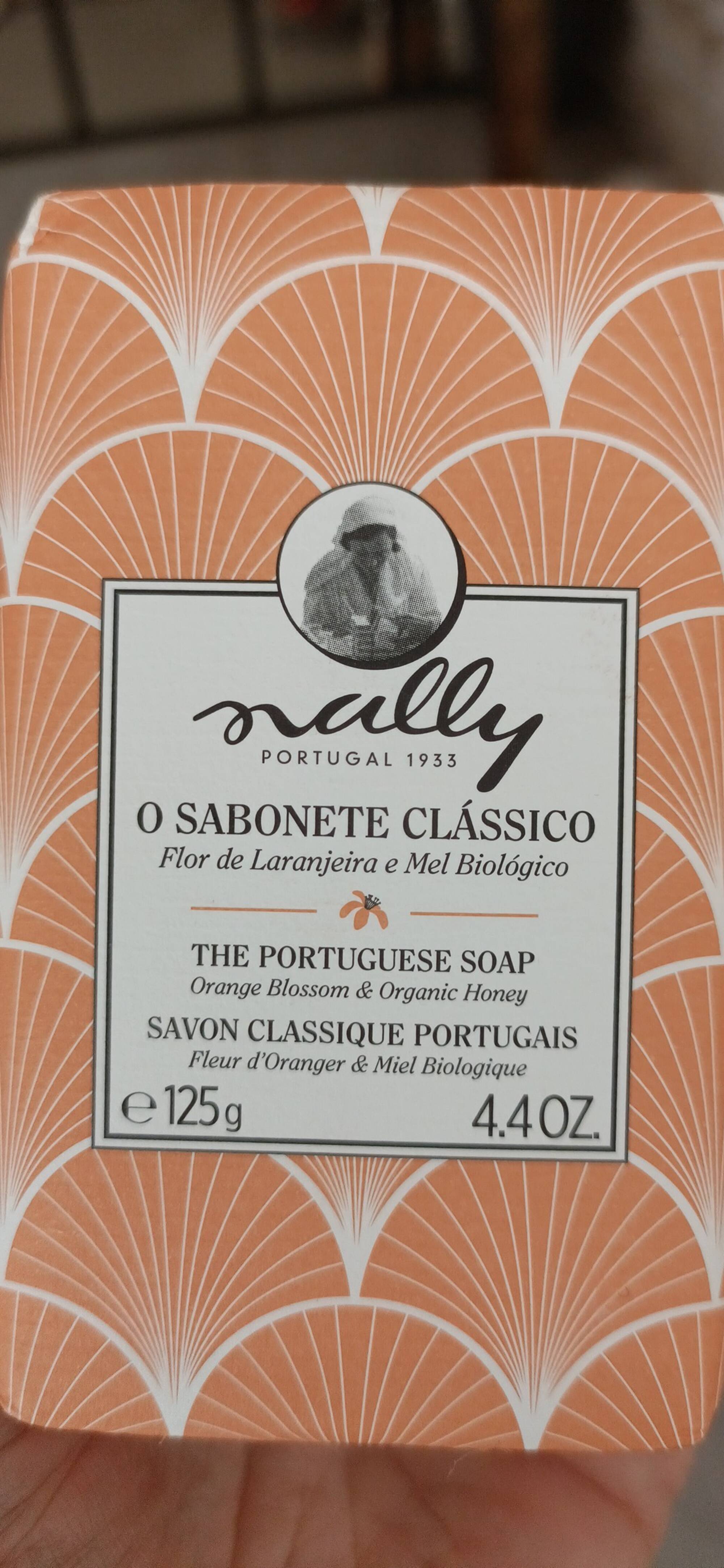 NALLY - Fleur d'Oranger et miel biologique - Savon classique portugais