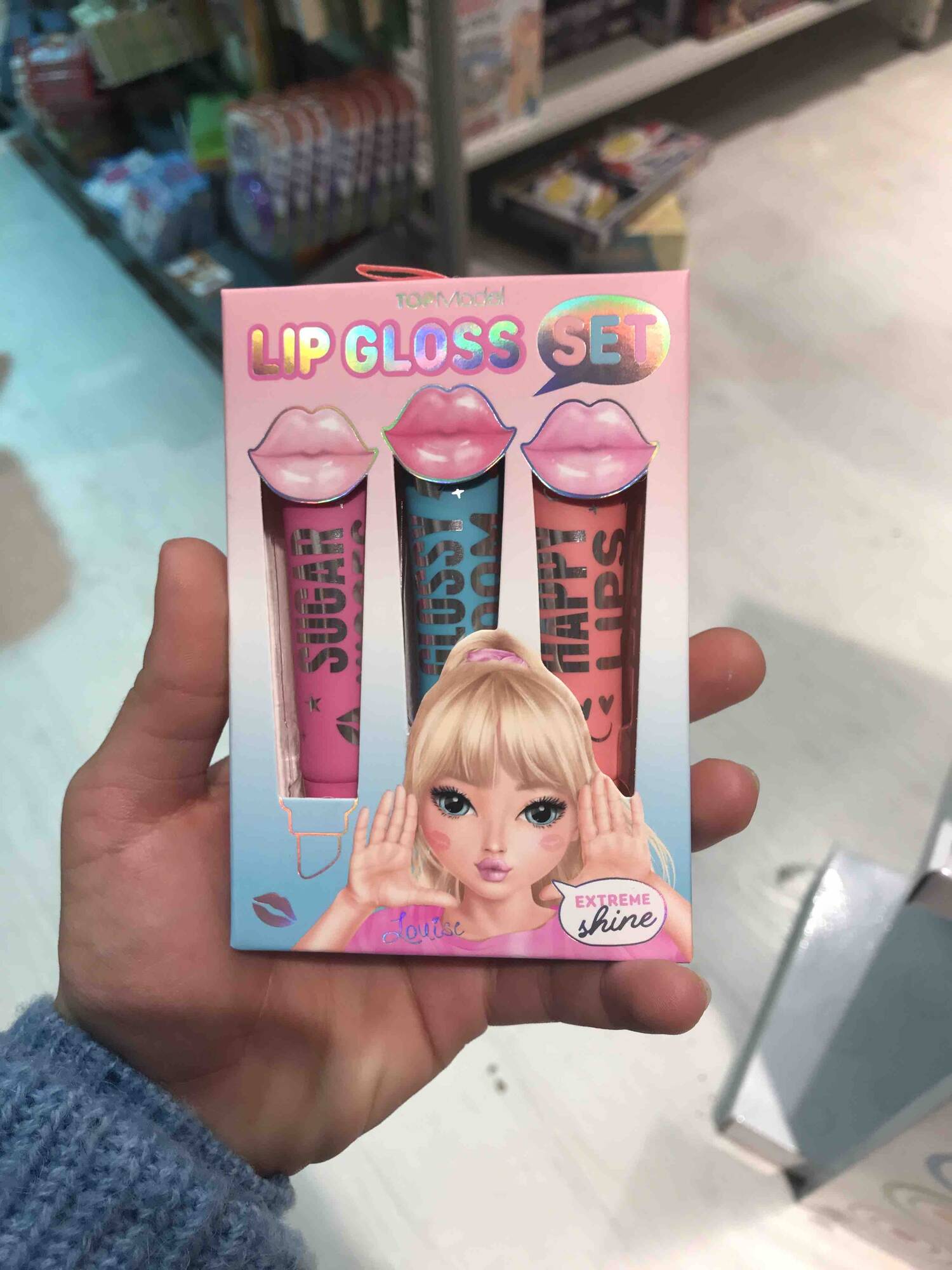 TOP MODEL - Extreme shine - Lip gloss set