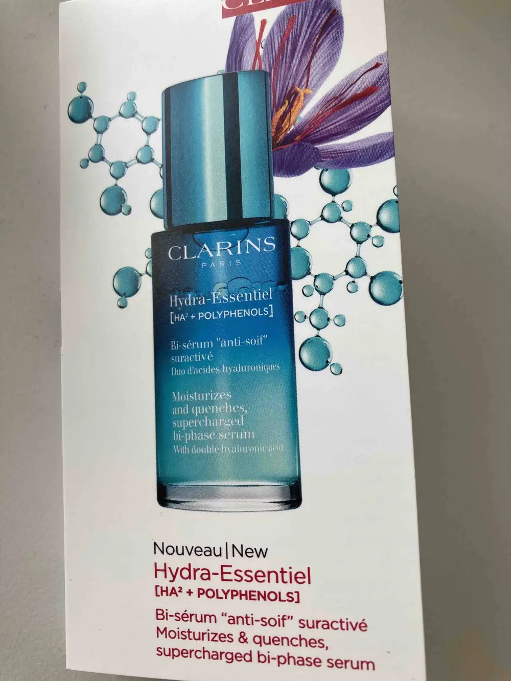 CLARINS - Hydra essentiel - Bi-sérum anti-soif suractivé