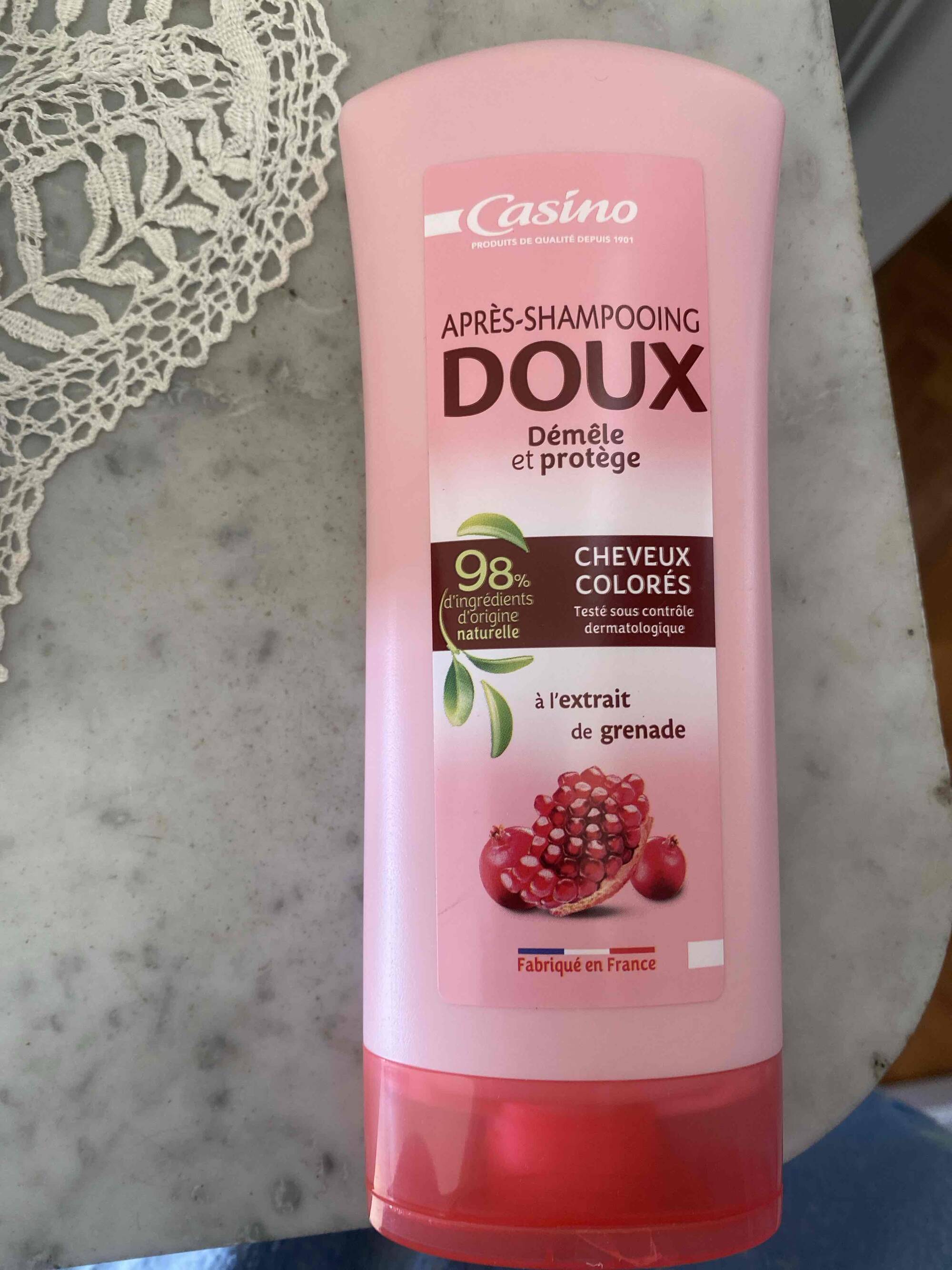CASINO - Doux - Après-shampooing cheveux colorés