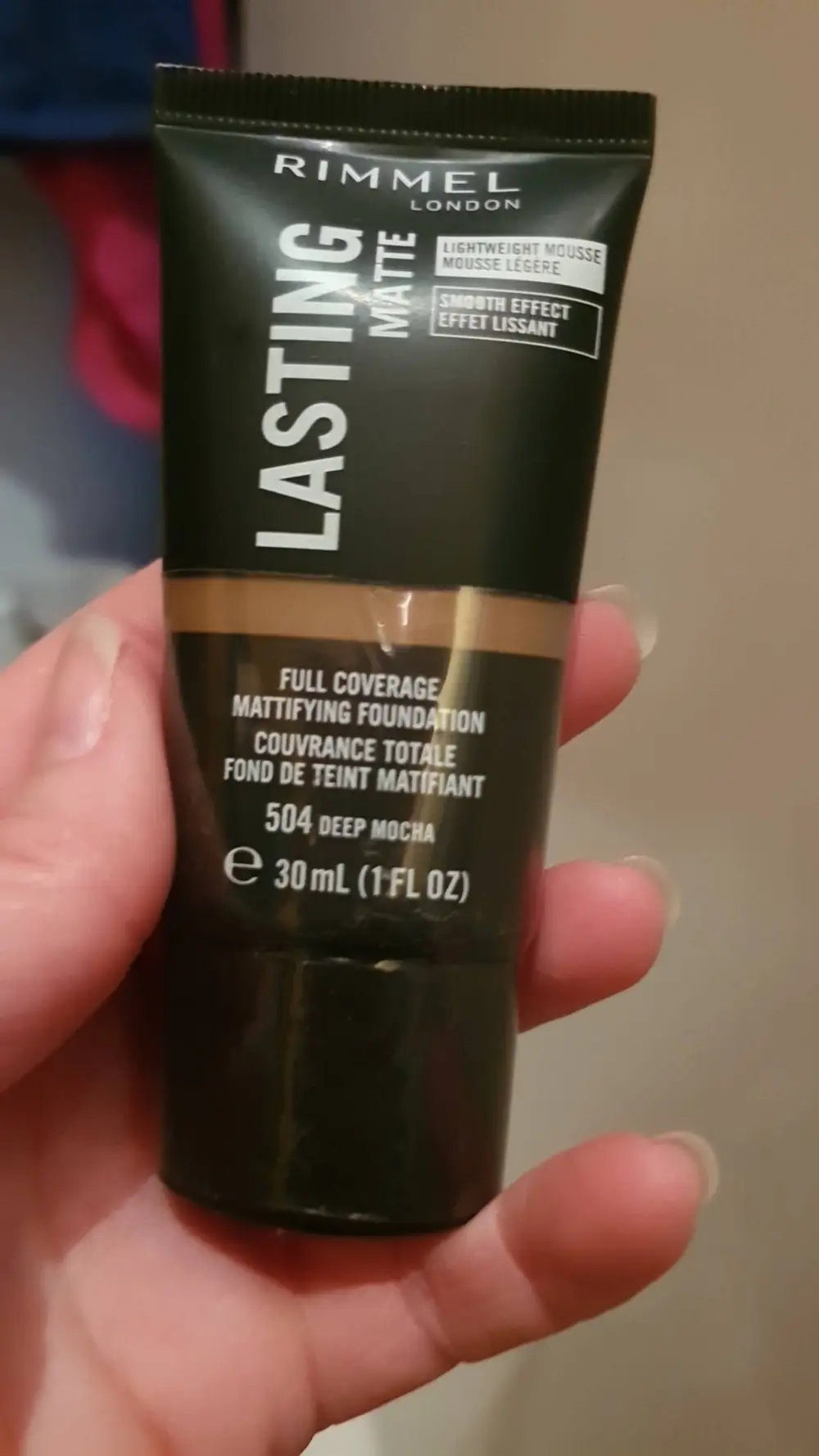 RIMMEL - Lasting matte - Fond de teint matifiant