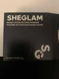 SHEGLAM - Poudre de fixation baked glow