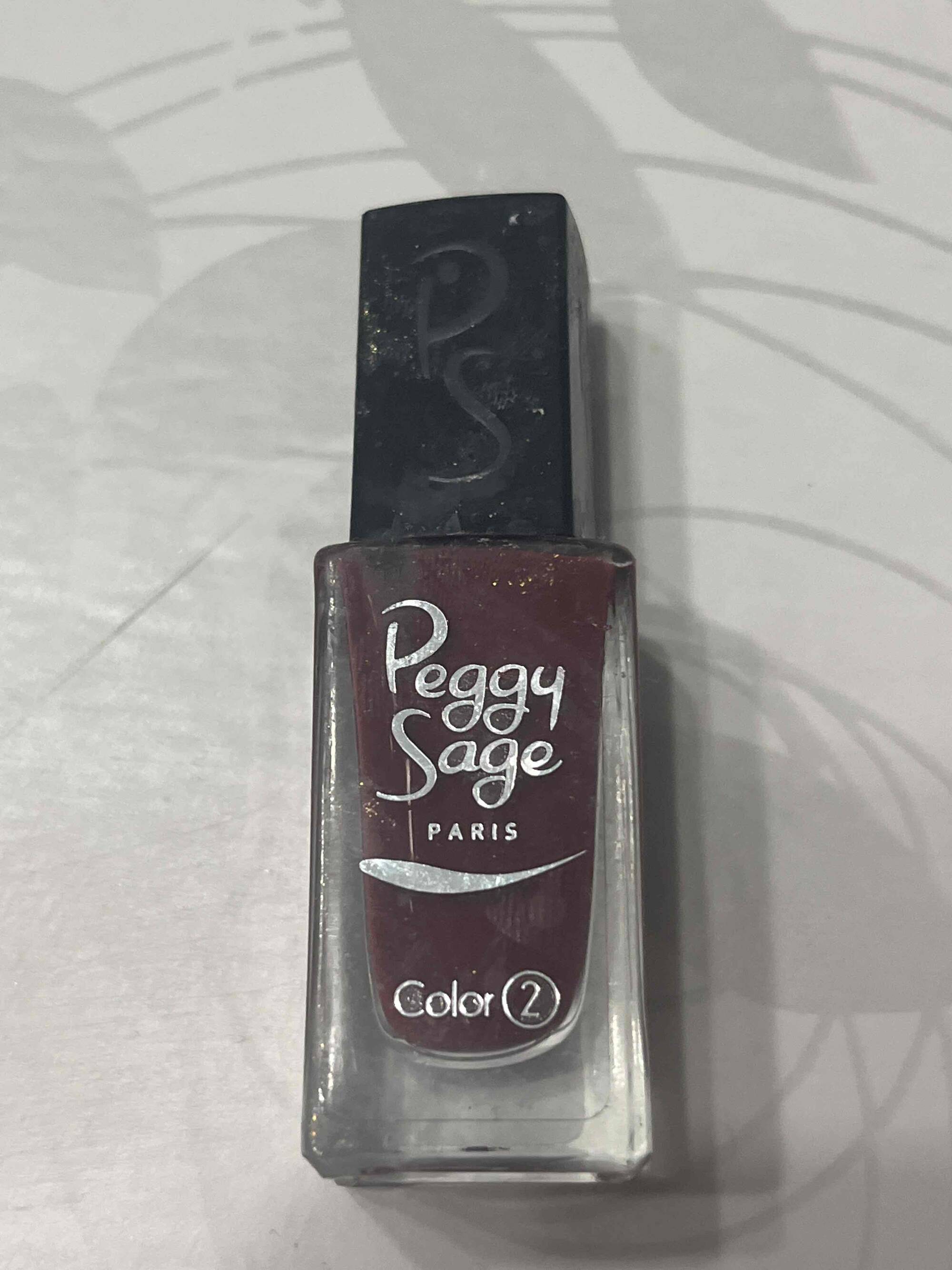 PEGGY SAGE - Dark roses vernis à ongles 