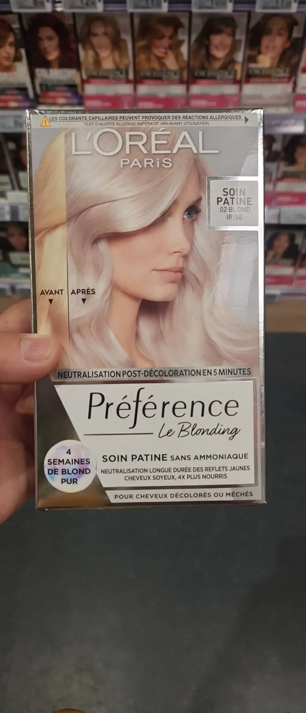 L'ORÉAL PARIS - Préférene le blonding - Soin patine sans ammoniaque