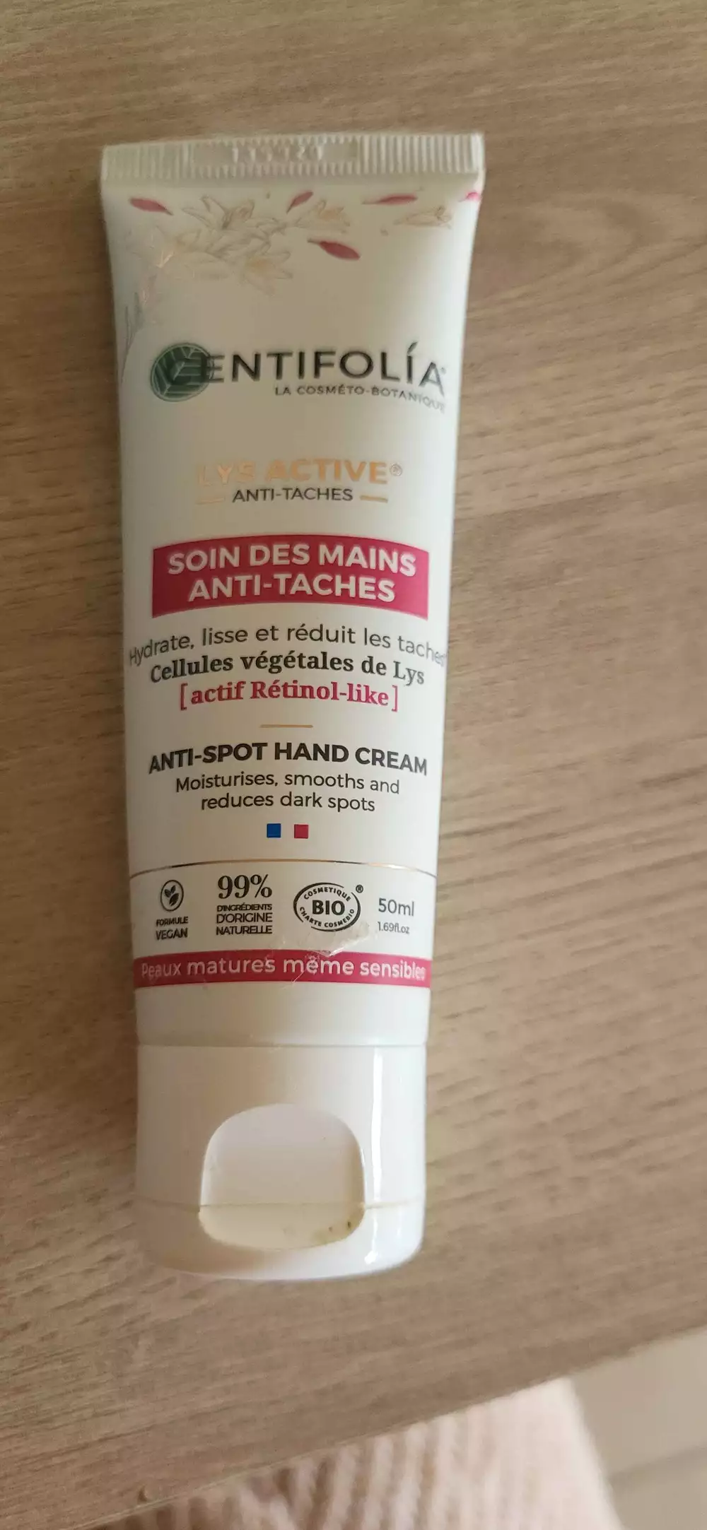 CENTIFOLIA - Lys active - Soin des mains anti-taches