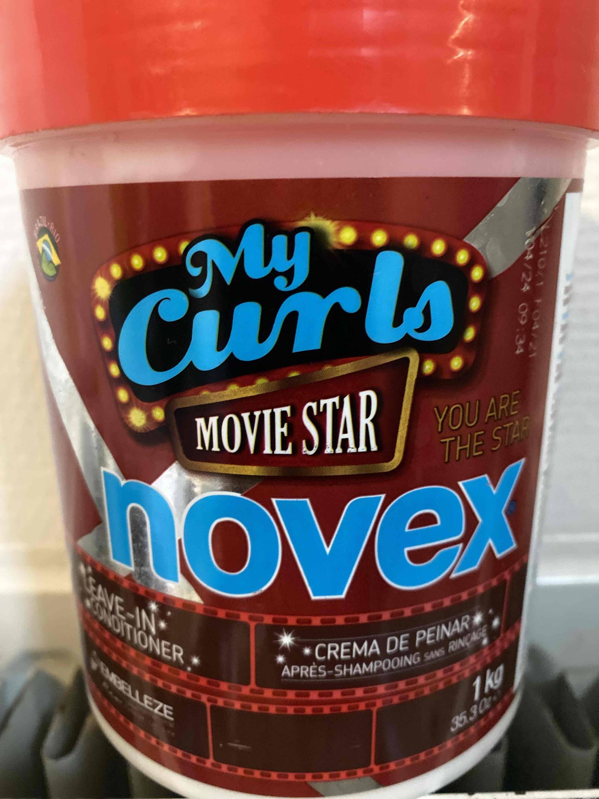 NOVEX - My curls movie star - Après-shampooing sans rinçage