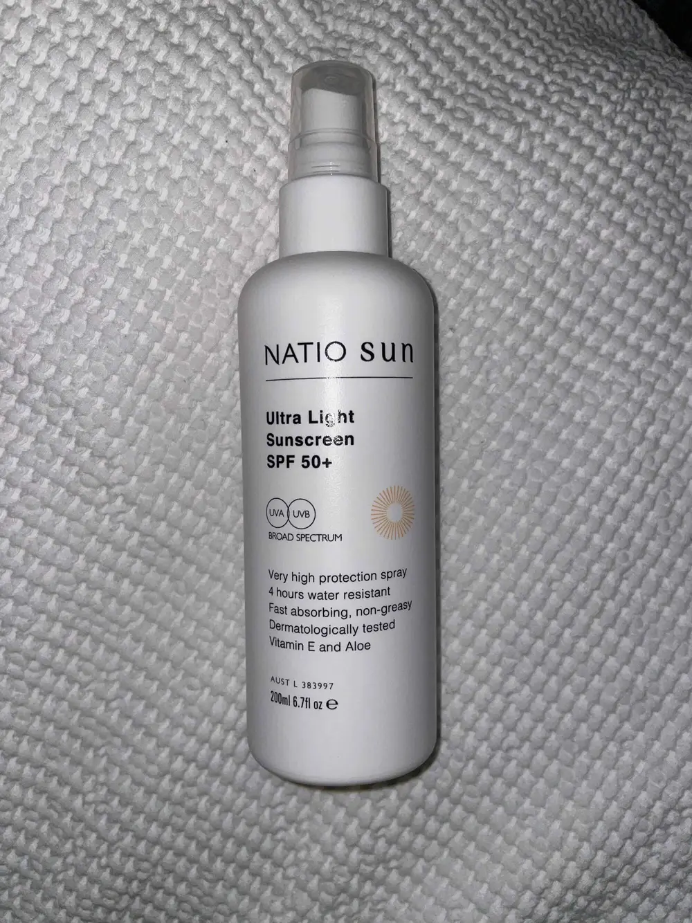 NATIO SUN - Ultra light sunscreen SPF 50+