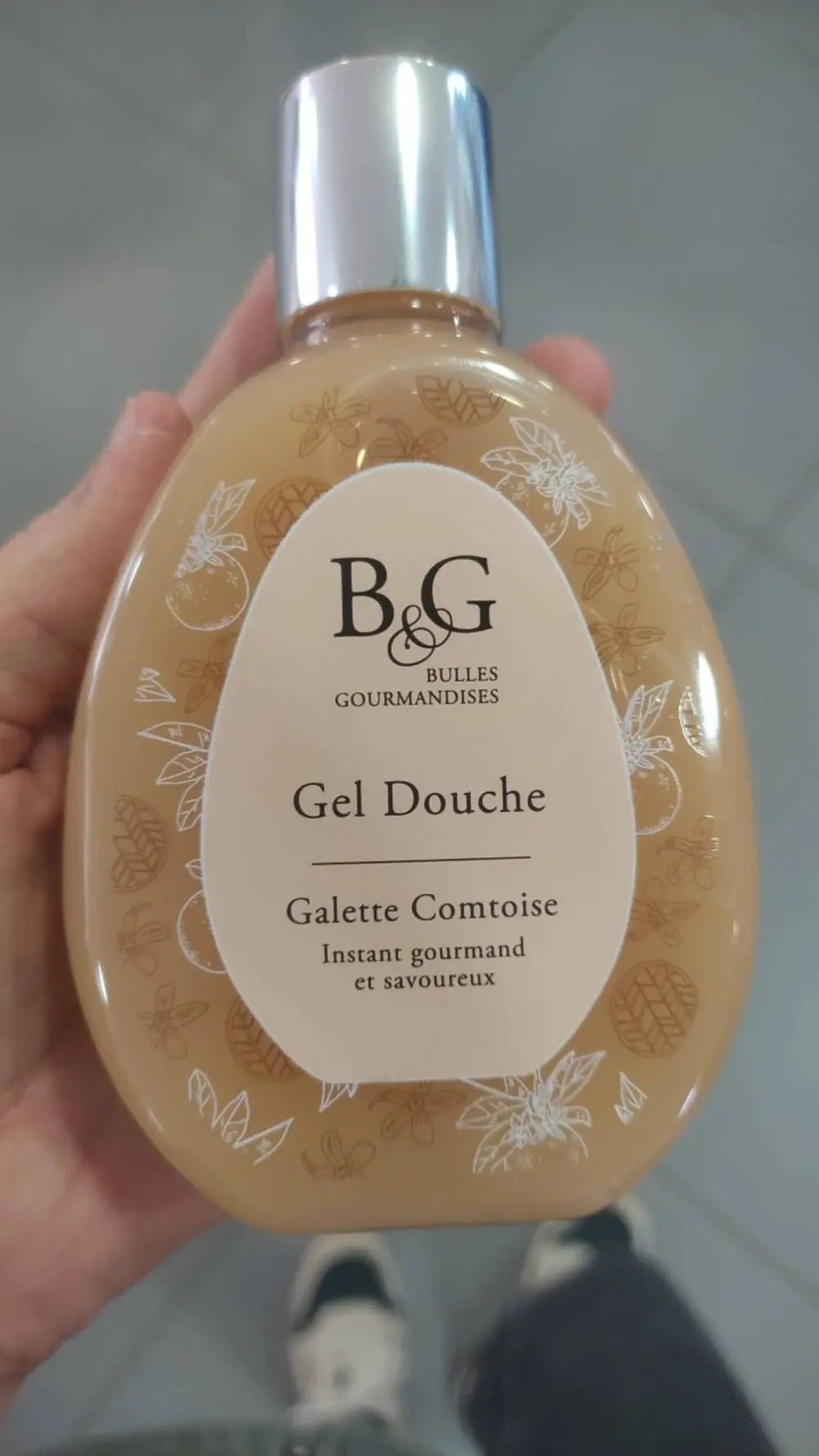 BULLES GOURMANDISES - Galette comtoise - Gel douche