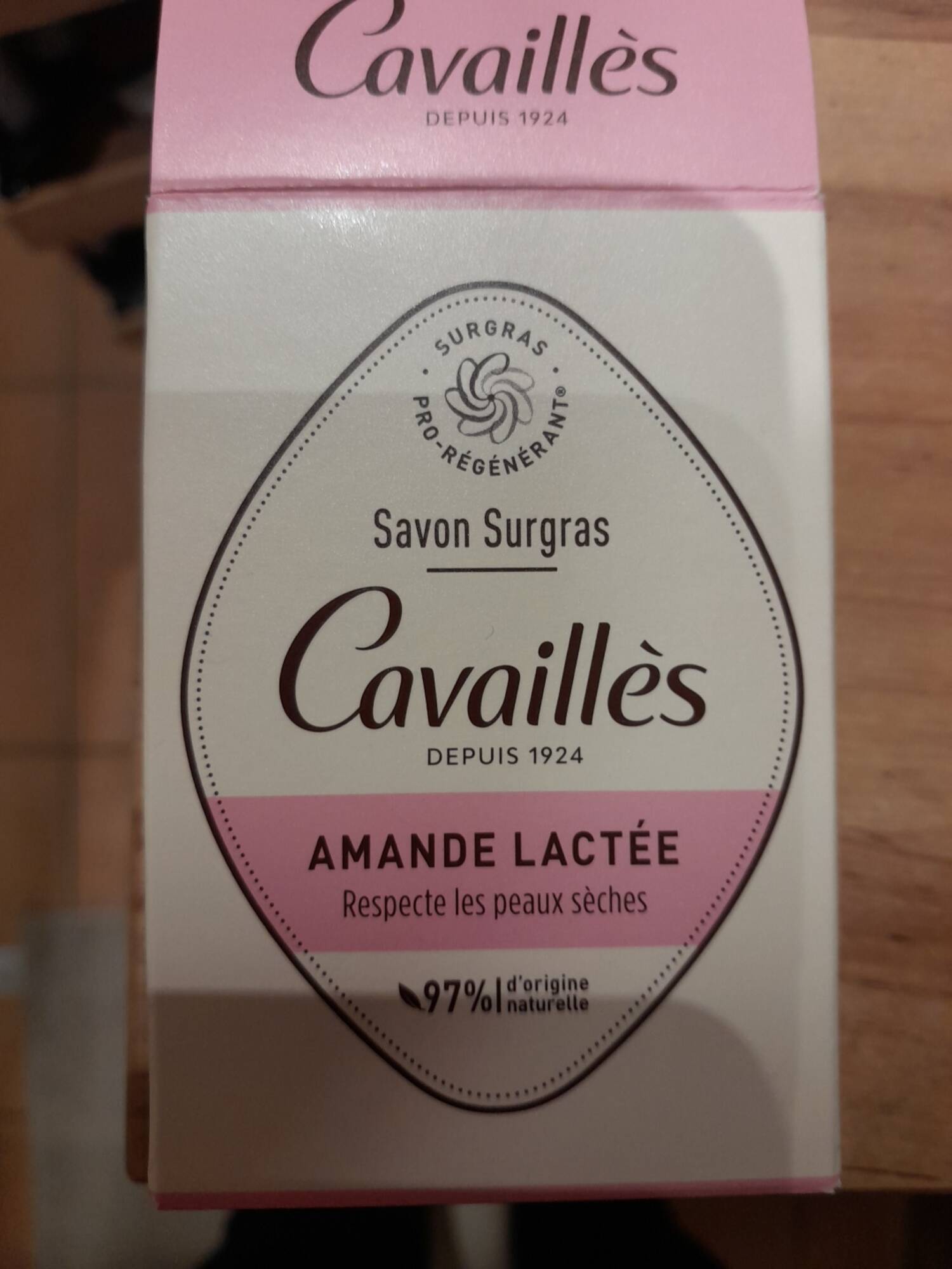 CAVAILLES - Amande lactée - Savon surgras 