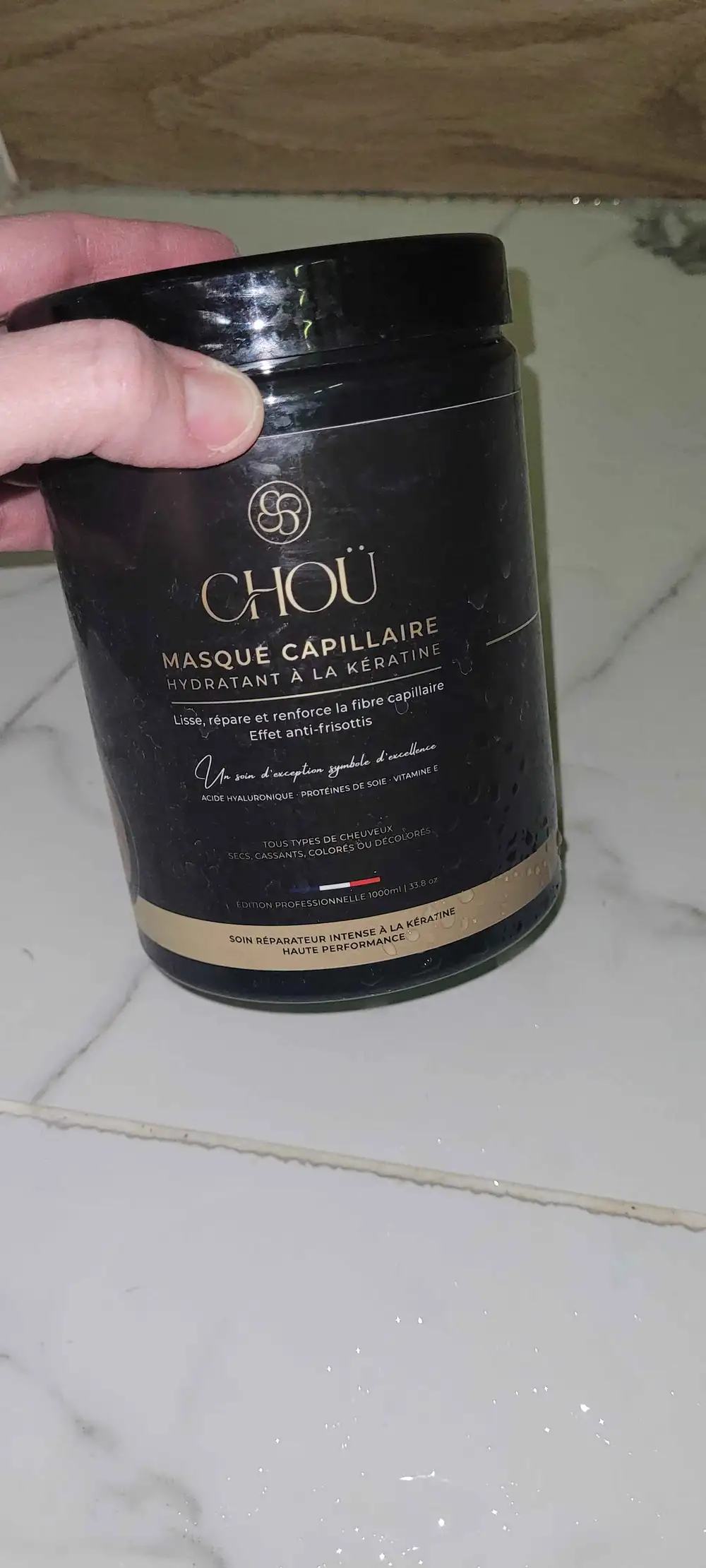CHOÜ - Masque capillaire hydratant à la kératine