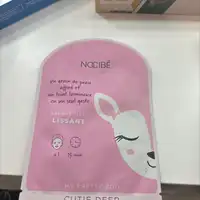 NOCIBÉ -  Masque tissu lissant my pretty zoo