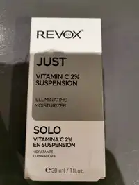 REVOX - Just vitamin C 2% suspension - Illuminating moisturizer