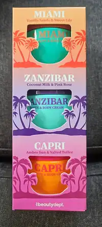 THE BEAUTY DEPT - Coffret booty & body cream