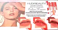 HUDA BEAUTY - Saline Diman -  Double-ended matte lip glaze