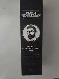 PERCY NOBLEMAN - Beard conditioning oil fragrance free