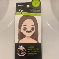 MINISO - Bandes nasales pore nettoyantes