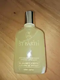 LIGNE ST BARTH - Gel d’aloès à la menthe - Après solaire après rasage