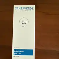 SANTAVERDE NATURKOSMETIK - Originals - Aloe vera gel pur 