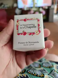SAVONNERIE DE LA CHAPELLE - Savon à froid pomme de Normandie