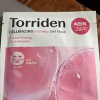 TORRIDEN - Cellmazing firming gel mask