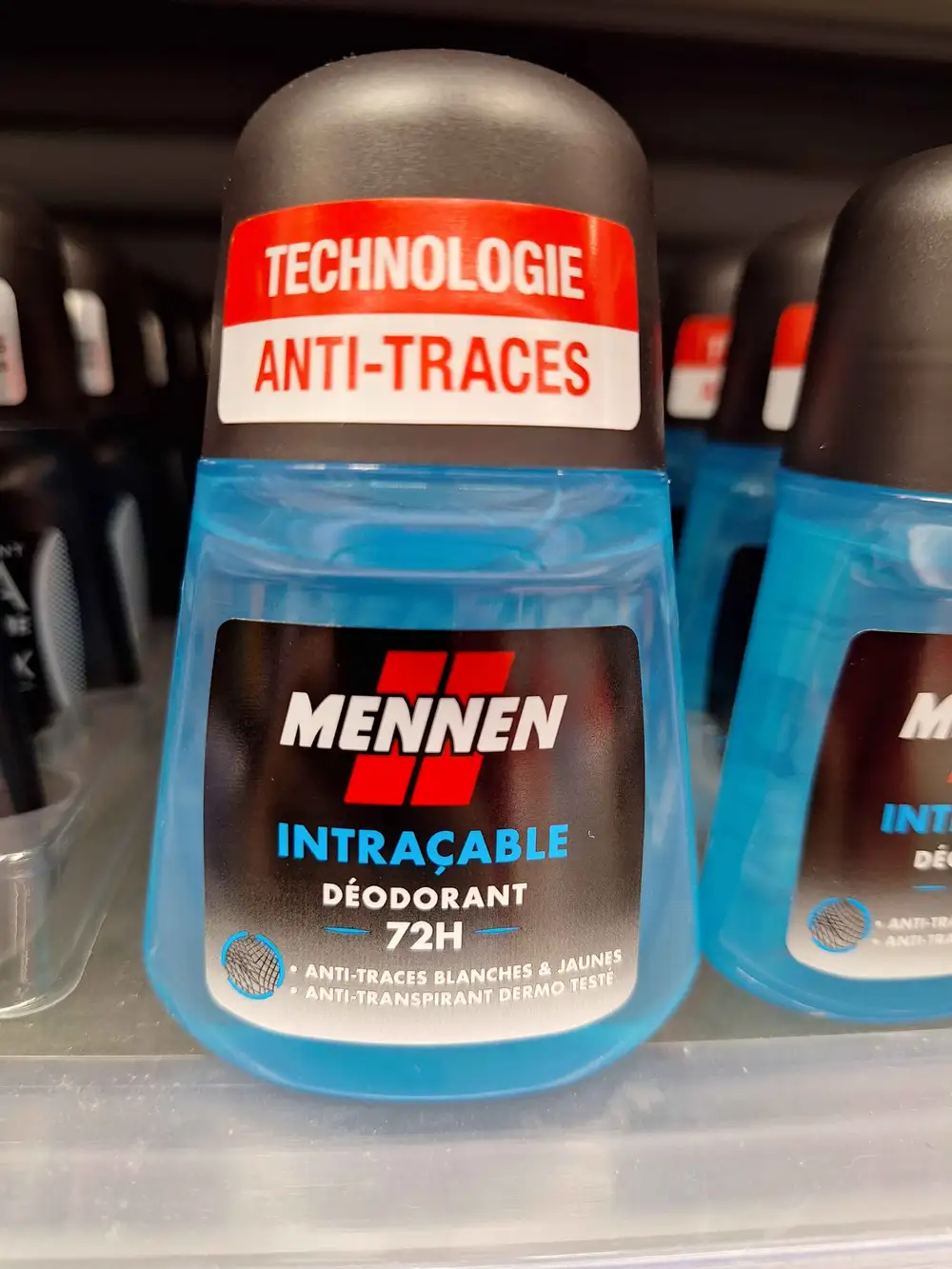 MENNEN - Intraçable - Déodorant 72h