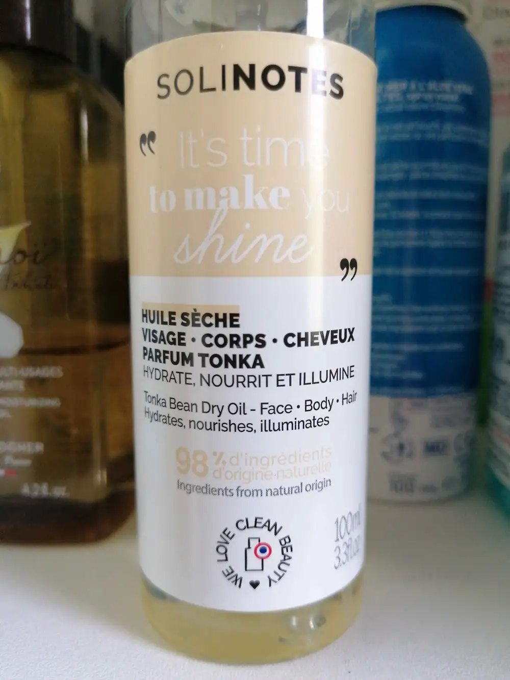 SOLINOTES - It's time to make you shine - Huile sèche